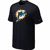 Miami Dolphins Sideline Legend Authentic Logo T-Shirt Black,baseball caps,new era cap wholesale,wholesale hats
