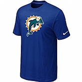 Miami Dolphins Sideline Legend Authentic Logo T-Shirt Blue,baseball caps,new era cap wholesale,wholesale hats
