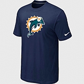 Miami Dolphins Sideline Legend Authentic Logo T-Shirt D.Blue,baseball caps,new era cap wholesale,wholesale hats