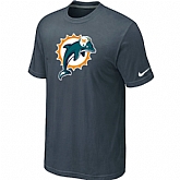 Miami Dolphins Sideline Legend Authentic Logo T-Shirt Grey,baseball caps,new era cap wholesale,wholesale hats