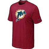 Miami Dolphins Sideline Legend Authentic Logo T-Shirt Red,baseball caps,new era cap wholesale,wholesale hats