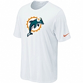Miami Dolphins Sideline Legend Authentic Logo T-Shirt White,baseball caps,new era cap wholesale,wholesale hats