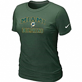 Miami Dolphins Women's Heart & Soul D.Green T-Shirt,baseball caps,new era cap wholesale,wholesale hats