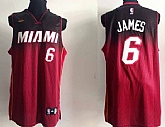 Miami Heat #6 LeBron James Revolution 30 Swingman 2013 Resonate Red Jerseys,baseball caps,new era cap wholesale,wholesale hats