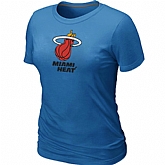 Miami Heat Big & Tall Primary Logo L.blue Women's T-Shirt,baseball caps,new era cap wholesale,wholesale hats