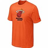 Miami Heat Big & Tall Primary Logo Orange T-Shirt,baseball caps,new era cap wholesale,wholesale hats