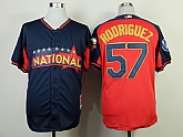 Milwaukee Brewers #57 Rodriguez 2014 All Star Navy Blue Jerseys,baseball caps,new era cap wholesale,wholesale hats