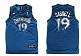Minnesota Timberwolves #19 Sam Cassell Blue Swingman Jerseys,baseball caps,new era cap wholesale,wholesale hats