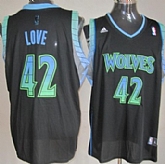 Minnesota Timberwolves #42 Kevin Love Vibe Black Fashion Jerseys,baseball caps,new era cap wholesale,wholesale hats