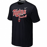 Minnesota Twins 2014 Home Practice T-Shirt - Black,baseball caps,new era cap wholesale,wholesale hats