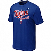 Minnesota Twins 2014 Home Practice T-Shirt - Blue,baseball caps,new era cap wholesale,wholesale hats