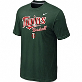 Minnesota Twins 2014 Home Practice T-Shirt - Dark Green,baseball caps,new era cap wholesale,wholesale hats