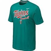 Minnesota Twins 2014 Home Practice T-Shirt - Green,baseball caps,new era cap wholesale,wholesale hats