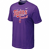 Minnesota Twins 2014 Home Practice T-Shirt - Purple,baseball caps,new era cap wholesale,wholesale hats