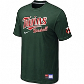 Minnesota Twins D.Green Nike Short Sleeve Practice T-Shirt,baseball caps,new era cap wholesale,wholesale hats