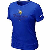 Minnesota Vikings Blue Women's Critical Victory T-Shirt,baseball caps,new era cap wholesale,wholesale hats