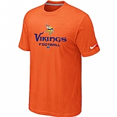 Minnesota Vikings Critical Victory Orange T-Shirt,baseball caps,new era cap wholesale,wholesale hats