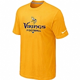 Minnesota Vikings Critical Victory Yellow T-Shirt,baseball caps,new era cap wholesale,wholesale hats