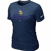Minnesota Vikings D.Blue Women's Critical Victory T-Shirt,baseball caps,new era cap wholesale,wholesale hats