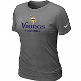 Minnesota Vikings D.Grey Women's Critical Victory T-Shirt,baseball caps,new era cap wholesale,wholesale hats