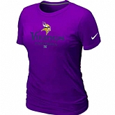 Minnesota Vikings Purple Women's Critical Victory T-Shirt,baseball caps,new era cap wholesale,wholesale hats