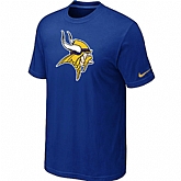 Minnesota Vikings Sideline Legend Authentic Logo T-Shirt Blue,baseball caps,new era cap wholesale,wholesale hats