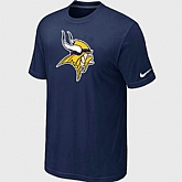 Minnesota Vikings Sideline Legend Authentic Logo T-Shirt D.Blue,baseball caps,new era cap wholesale,wholesale hats