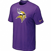 Minnesota Vikings Sideline Legend Authentic Logo T-Shirt Purple,baseball caps,new era cap wholesale,wholesale hats