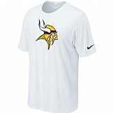 Minnesota Vikings Sideline Legend Authentic Logo T-Shirt White,baseball caps,new era cap wholesale,wholesale hats