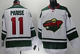 Minnesota Wilds #11 Zach Parise 2014 White Jerseys,baseball caps,new era cap wholesale,wholesale hats