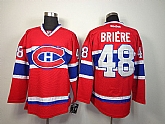 Montreal Canadiens #48 Briere Red CH Jerseys,baseball caps,new era cap wholesale,wholesale hats