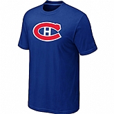 Montreal Canadiens Big & Tall Logo Blue T-Shirt,baseball caps,new era cap wholesale,wholesale hats