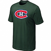 Montreal Canadiens Big & Tall Logo D.Green T-Shirt,baseball caps,new era cap wholesale,wholesale hats