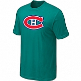 Montreal Canadiens Big & Tall Logo Green T-Shirt,baseball caps,new era cap wholesale,wholesale hats