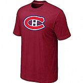 Montreal Canadiens Big & Tall Logo Red T-Shirt,baseball caps,new era cap wholesale,wholesale hats