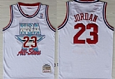 NBA 1992-1993 All-Star #23 Michael Jordan White Swingman Jerseys,baseball caps,new era cap wholesale,wholesale hats