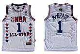 NBA 2003 All-Star #1 Tracy McGrady White Swingman Throwback Jerseys,baseball caps,new era cap wholesale,wholesale hats