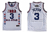 NBA 2003 All-Star #3 Allen Iverson White Swingman Throwback Jerseys,baseball caps,new era cap wholesale,wholesale hats