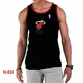 NBA Miami Heat Big x26 Tall Primary Logo men Black Tank Top,baseball caps,new era cap wholesale,wholesale hats