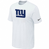NFL York Giants Sideline Legend Authentic Logo T-Shirt White,baseball caps,new era cap wholesale,wholesale hats