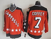NHL 1984 All Star #7 Coffey CCM Throwback Orange Jerseys,baseball caps,new era cap wholesale,wholesale hats