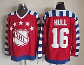 NHL 1992 All Star #16 Hull CCM Throwback Red Jerseys,baseball caps,new era cap wholesale,wholesale hats
