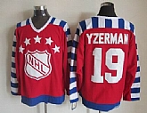 NHL 1992 All Star #19 Yzerman CCM Throwback Red Jerseys,baseball caps,new era cap wholesale,wholesale hats