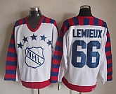 NHL 1992 All Star #66 Mario Lemieux CCM Throwback White Jerseys,baseball caps,new era cap wholesale,wholesale hats