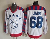 NHL 1992 All Star #68 Jaromir Jagr CCM Throwback White Jerseys,baseball caps,new era cap wholesale,wholesale hats