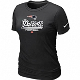 New England Patriots Black Women's Critical Victory T-Shirt,baseball caps,new era cap wholesale,wholesale hats