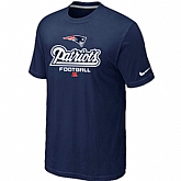 New England Patriots Critical Victory D.Blue T-Shirt,baseball caps,new era cap wholesale,wholesale hats