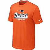 New England Patriots Critical Victory Orange T-Shirt,baseball caps,new era cap wholesale,wholesale hats