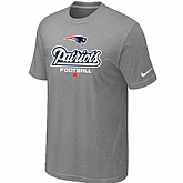 New England Patriots Critical Victory light Grey T-Shirt,baseball caps,new era cap wholesale,wholesale hats