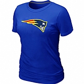 New England Patriots Neon Logo Charcoal Blue Women's T-shirt,baseball caps,new era cap wholesale,wholesale hats